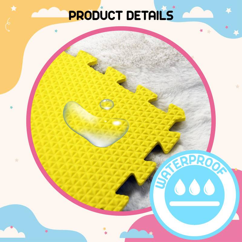 PISO GOMA EVA NIÑOS PUZZLE 61x61CM X 11MM